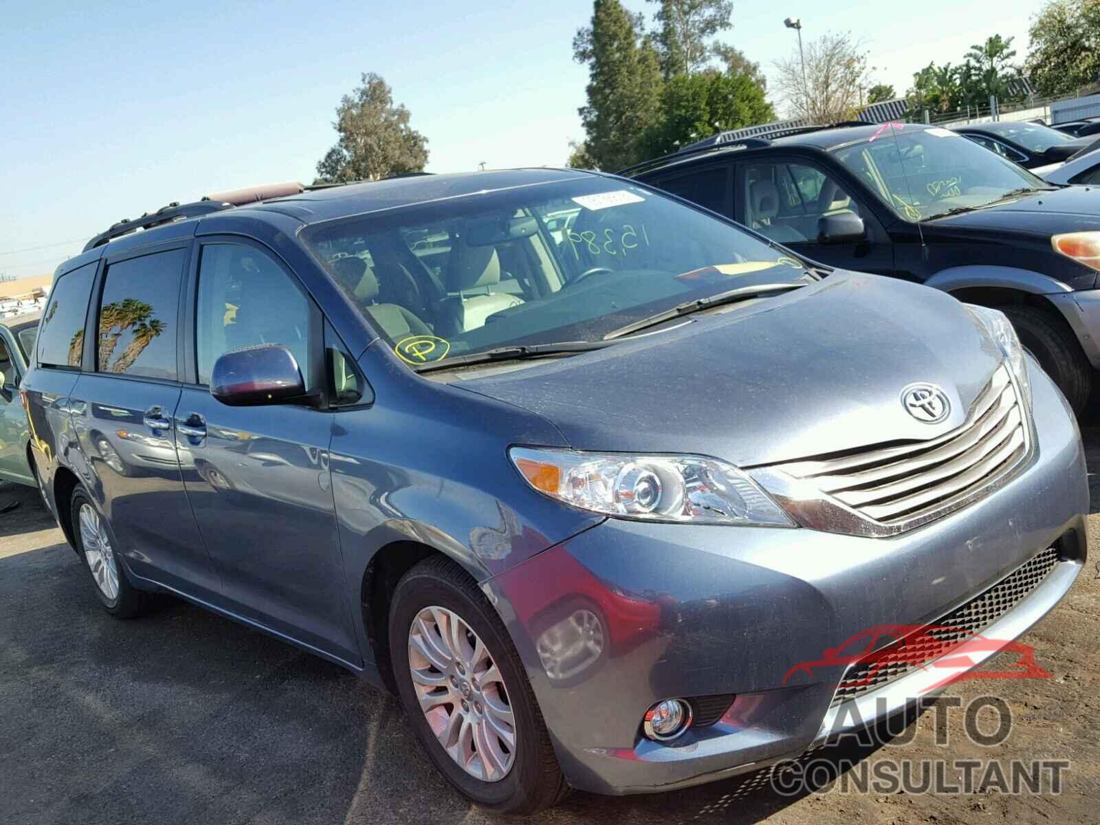 TOYOTA SIENNA 2016 - 5TDYK3DCXGS700554