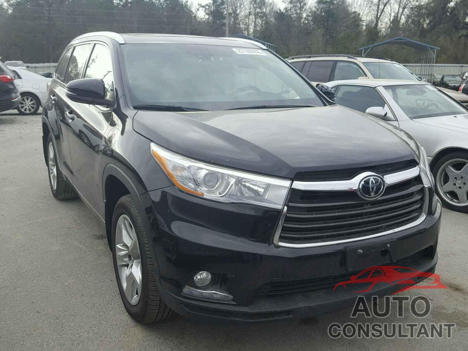 TOYOTA HIGHLANDER 2016 - 5TDDKRFH9GS339652