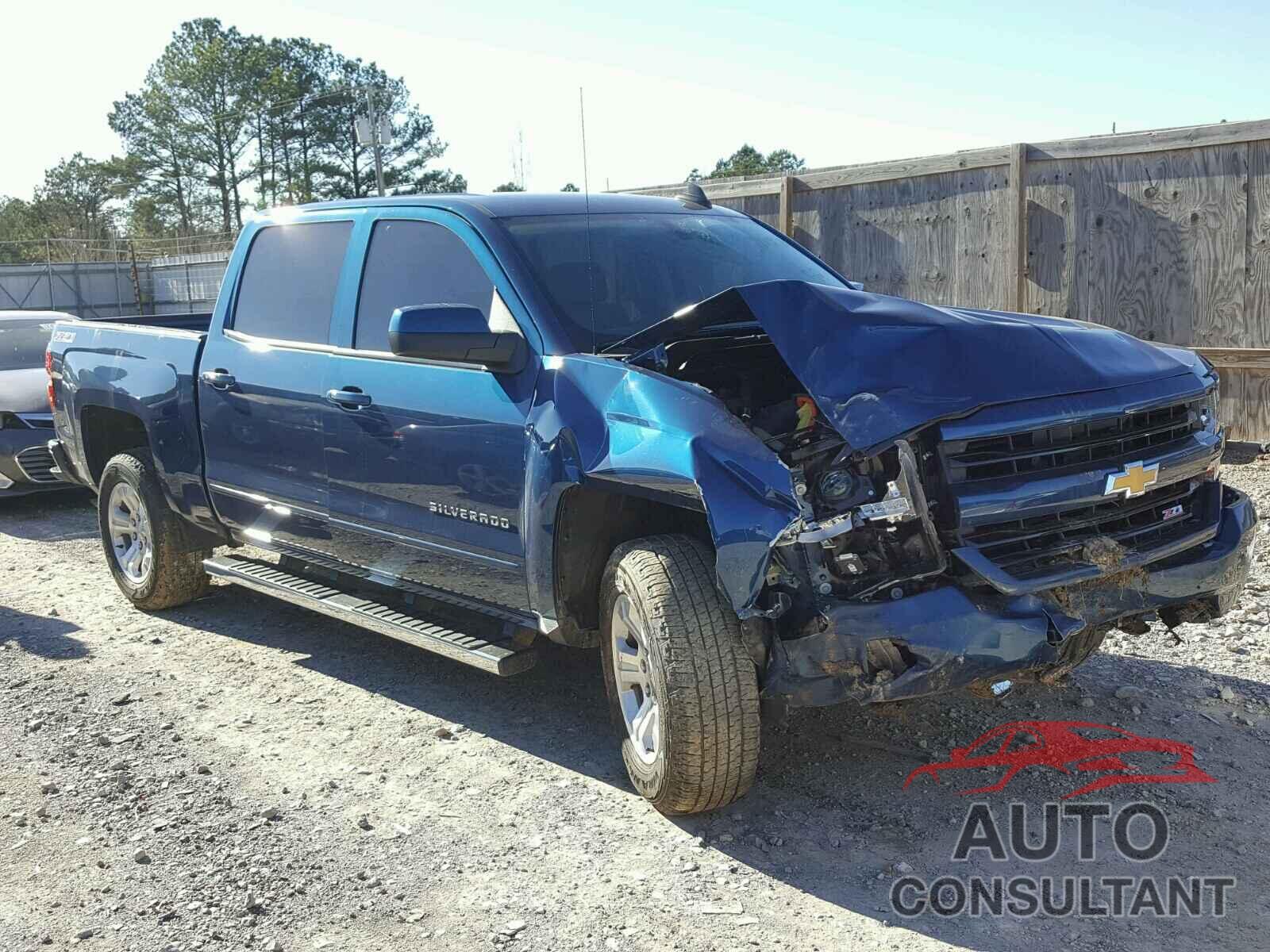 CHEVROLET SILVERADO 2017 - 3GCUKREC0HG197360