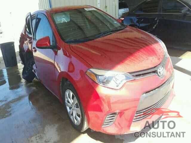 TOYOTA COROLLA 2015 - 5YFBURHEXFP306123