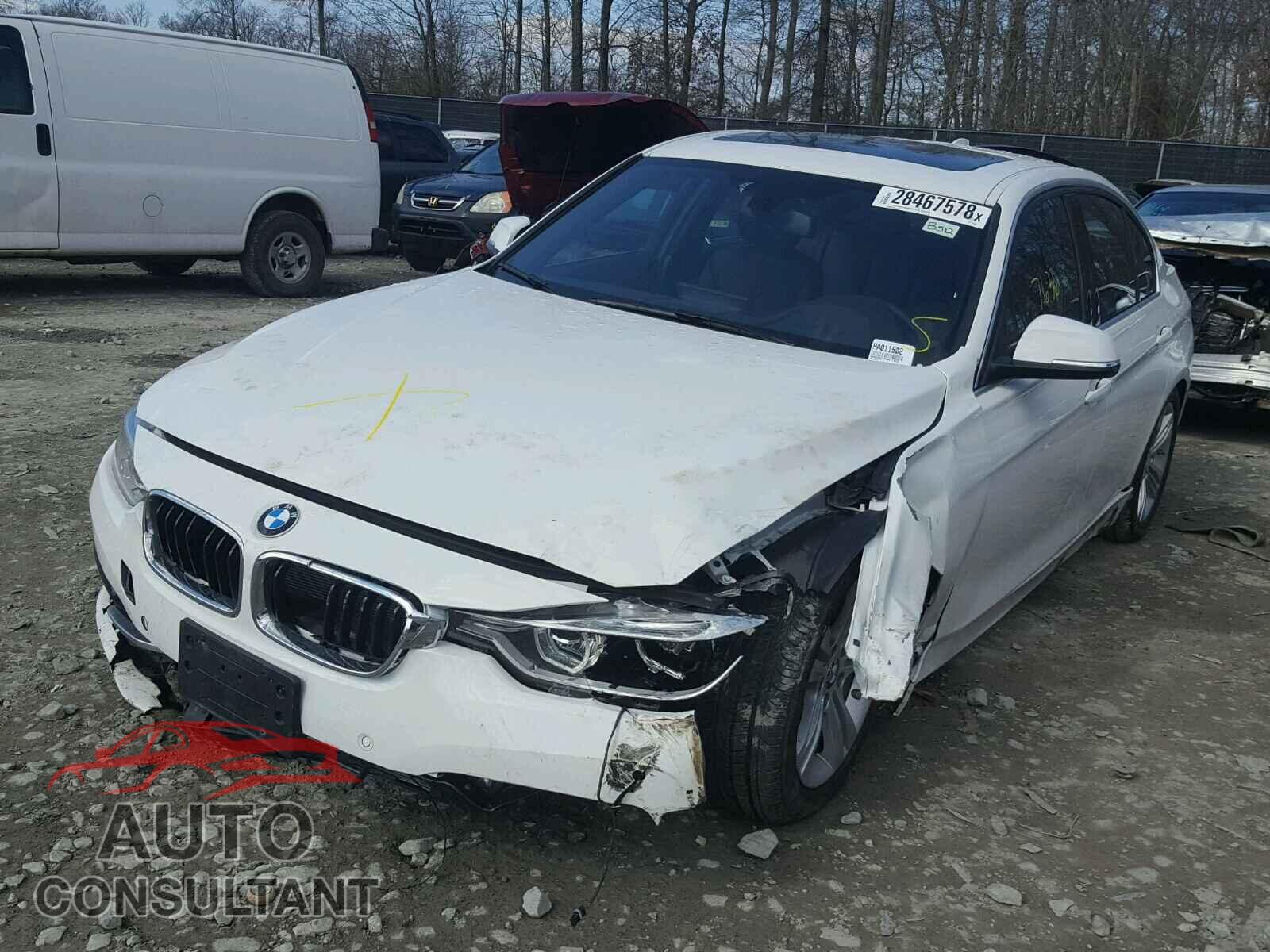 BMW 3 SERIES 2017 - WBA8D9C35HA011502
