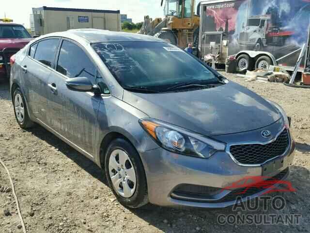 KIA FORTE 2016 - KNAFX4A67G5537586