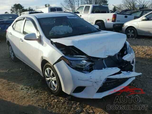 TOYOTA COROLLA 2016 - 2T1BURHE2GC696586