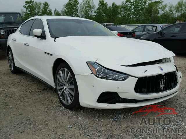 MASERATI ALL MODELS 2015 - ZAM57RTAXF1138489