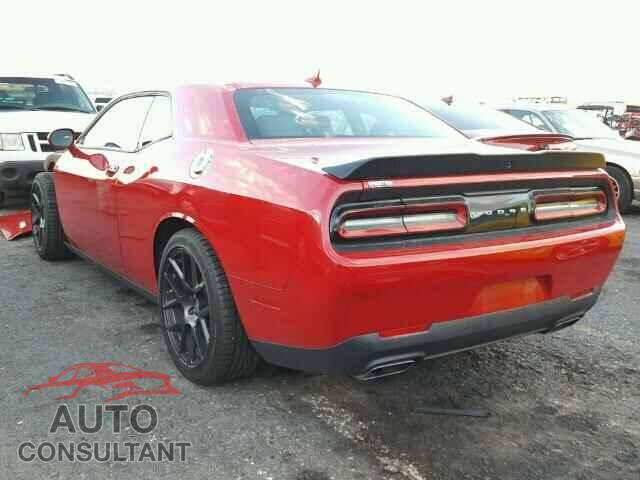DODGE CHALLENGER 2016 - 2C3CDZFJXGH351434