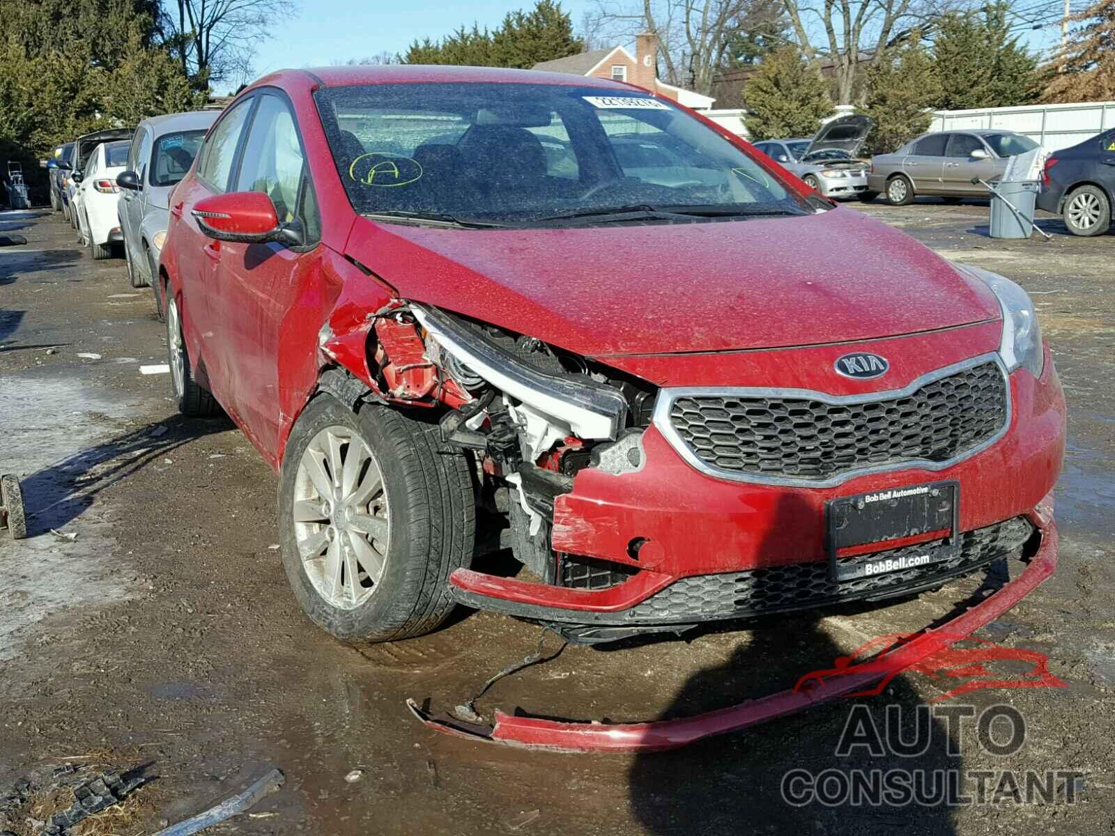 KIA FORTE 2016 - KNAFX4A64G5610459