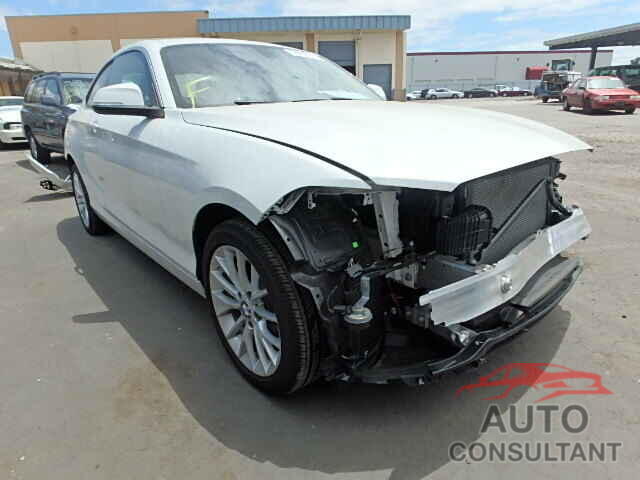 BMW 2 SERIES 2015 - WBA1F5C56FV256773