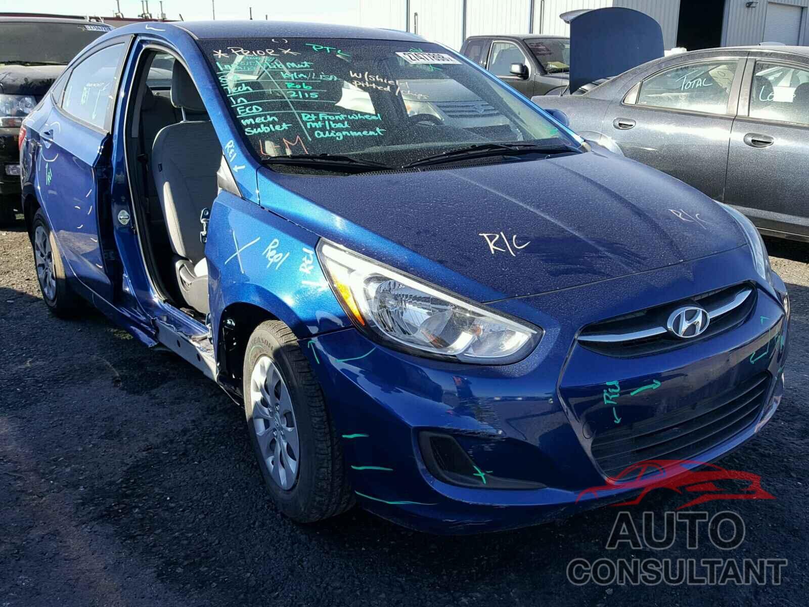 HYUNDAI ACCENT 2015 - KMHCT4AE9FU817812