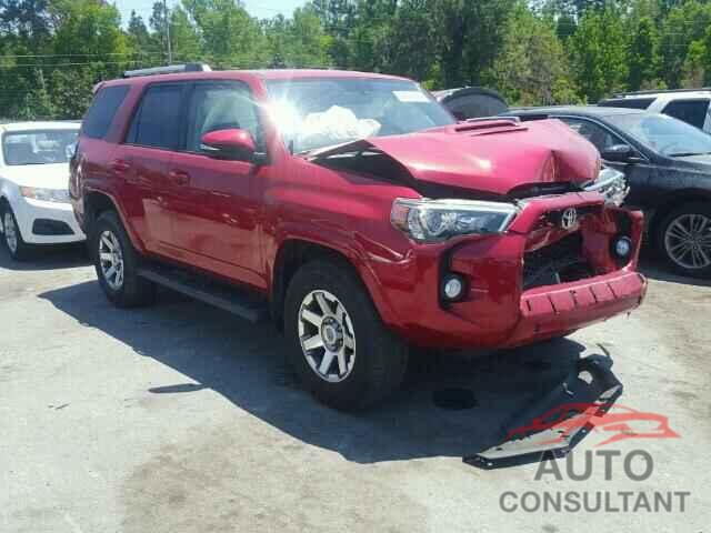 TOYOTA 4RUNNER 2015 - JTEBU5JR8F5248866