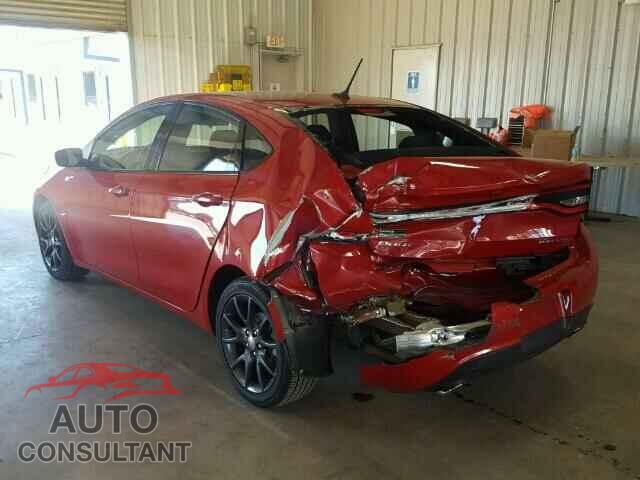 DODGE DART 2016 - 1C3CDFBB4GD608274