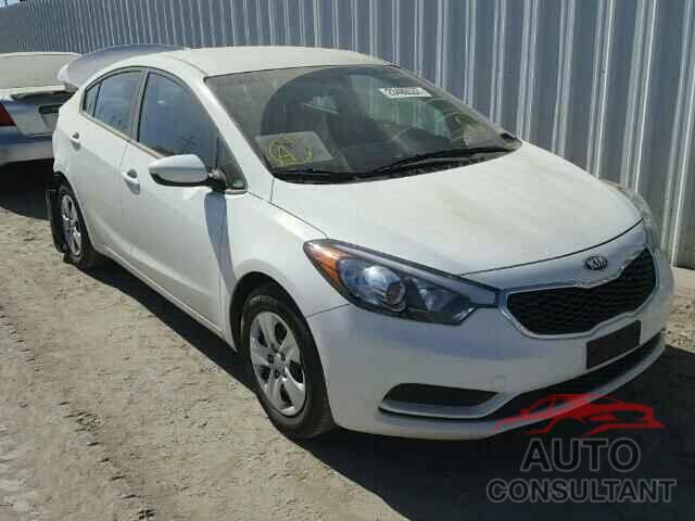 KIA FORTE 2016 - KNAFK4A61G5614922