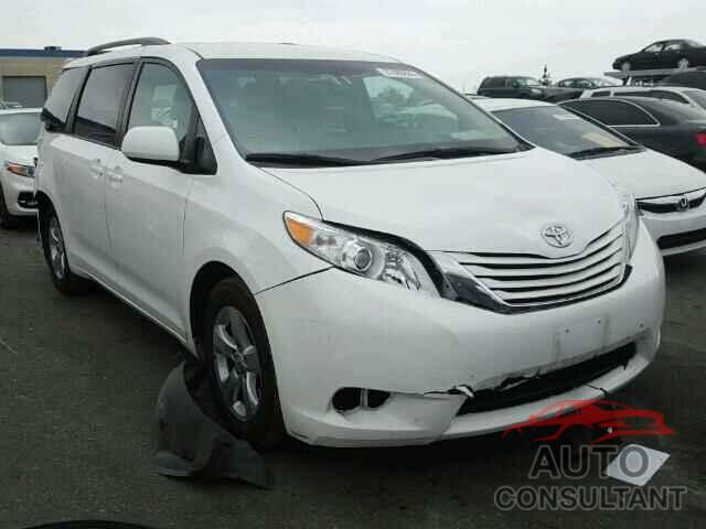 TOYOTA SIENNA 2015 - 5TDKK3DC3FS648771