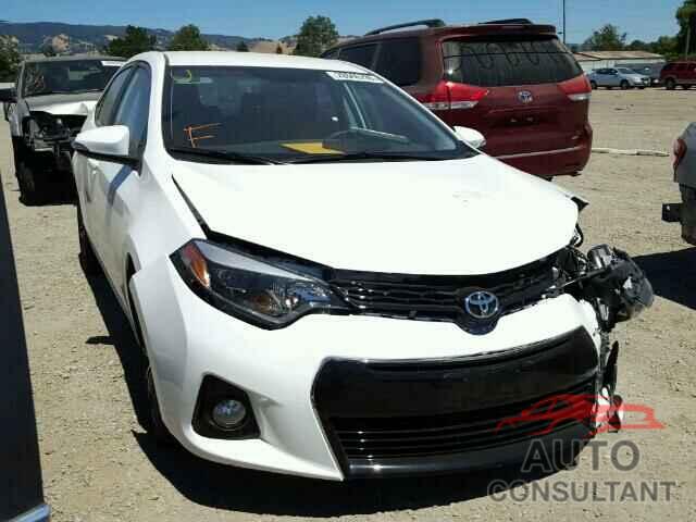 TOYOTA COROLLA 2015 - 5YFBURHE0FP351281