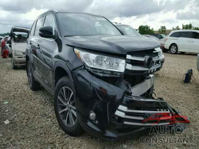 TOYOTA HIGHLANDER 2017 - 5TDJZRFH5HS371921