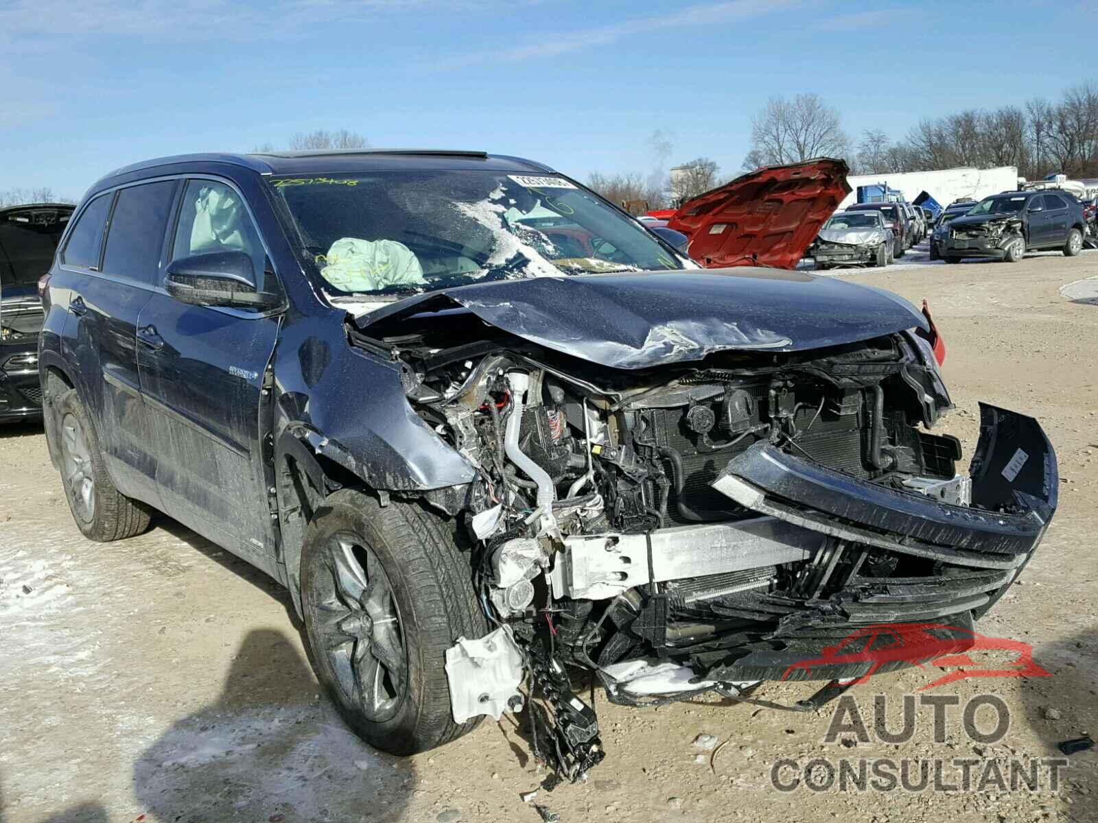 TOYOTA HIGHLANDER 2018 - 5TDDGRFH6JS039334