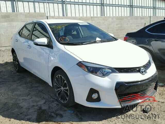 TOYOTA COROLLA 2016 - 5YFBURHE5GP393673