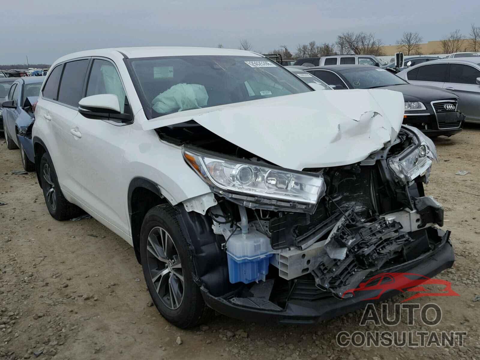 TOYOTA HIGHLANDER 2017 - 5TDZARFH9HS026806