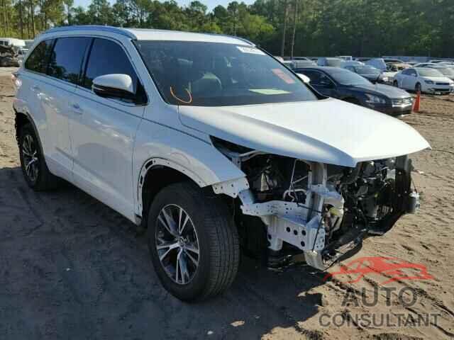 TOYOTA HIGHLANDER 2016 - 5TDKKRFH4GS130049
