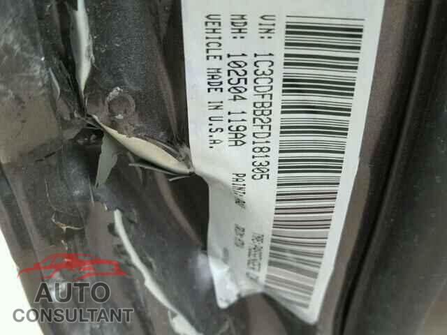 DODGE DART 2015 - 1C3CDFBB2FD181305