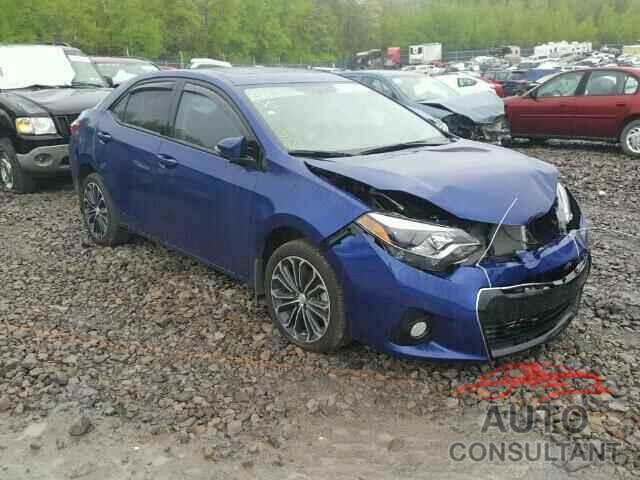 TOYOTA COROLLA 2015 - 2T1BURHE3FC273143