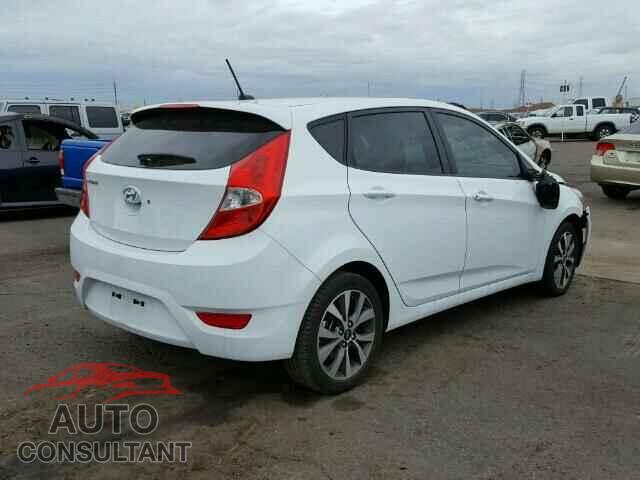 HYUNDAI ACCENT 2015 - KMHCU5AE4FU205603