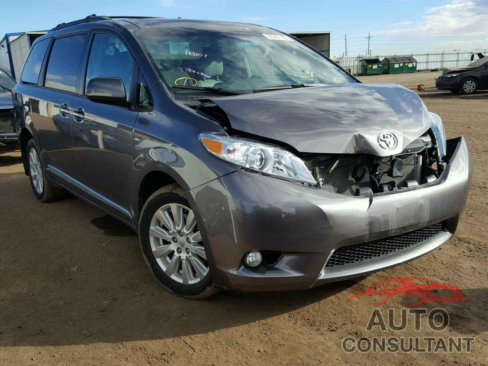 TOYOTA SIENNA 2017 - 5TDDZ3DC4HS158170