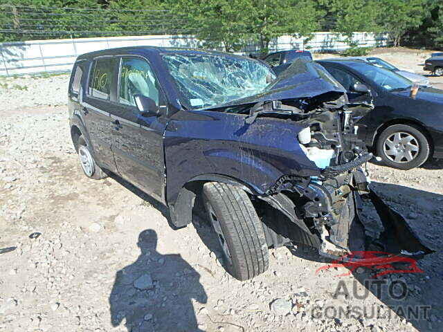 HONDA PILOT 2015 - 5FNYF4H27FB050693
