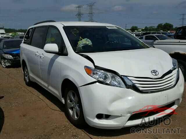 TOYOTA SIENNA 2015 - 5TDKK3DC5FS654927