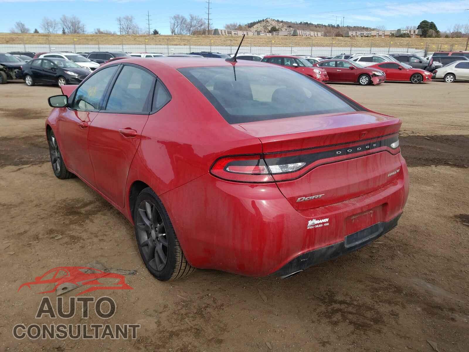 DODGE DART 2016 - 1C3CDFBB9GD564708