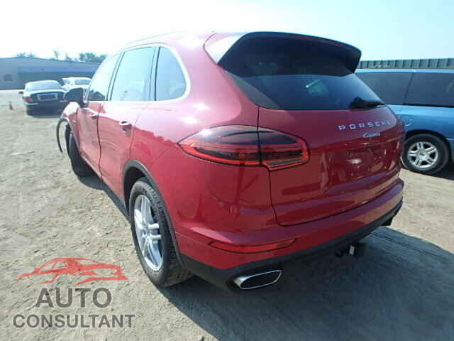 PORSCHE CAYENNE 2015 - WP1AF2A24FLA34916