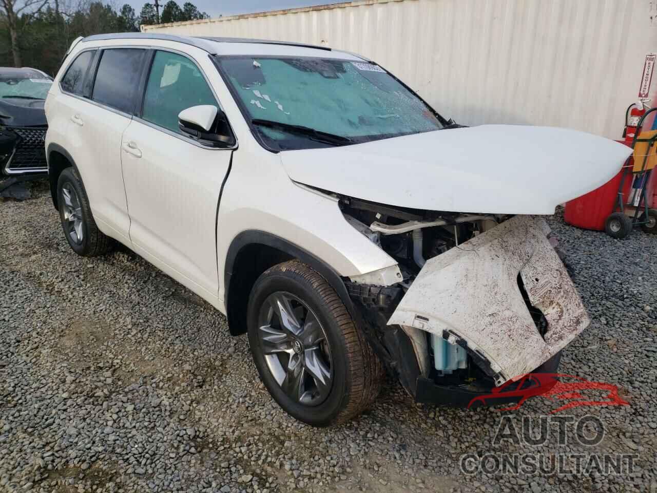 TOYOTA HIGHLANDER 2017 - 5TDDZRFH8HS367441