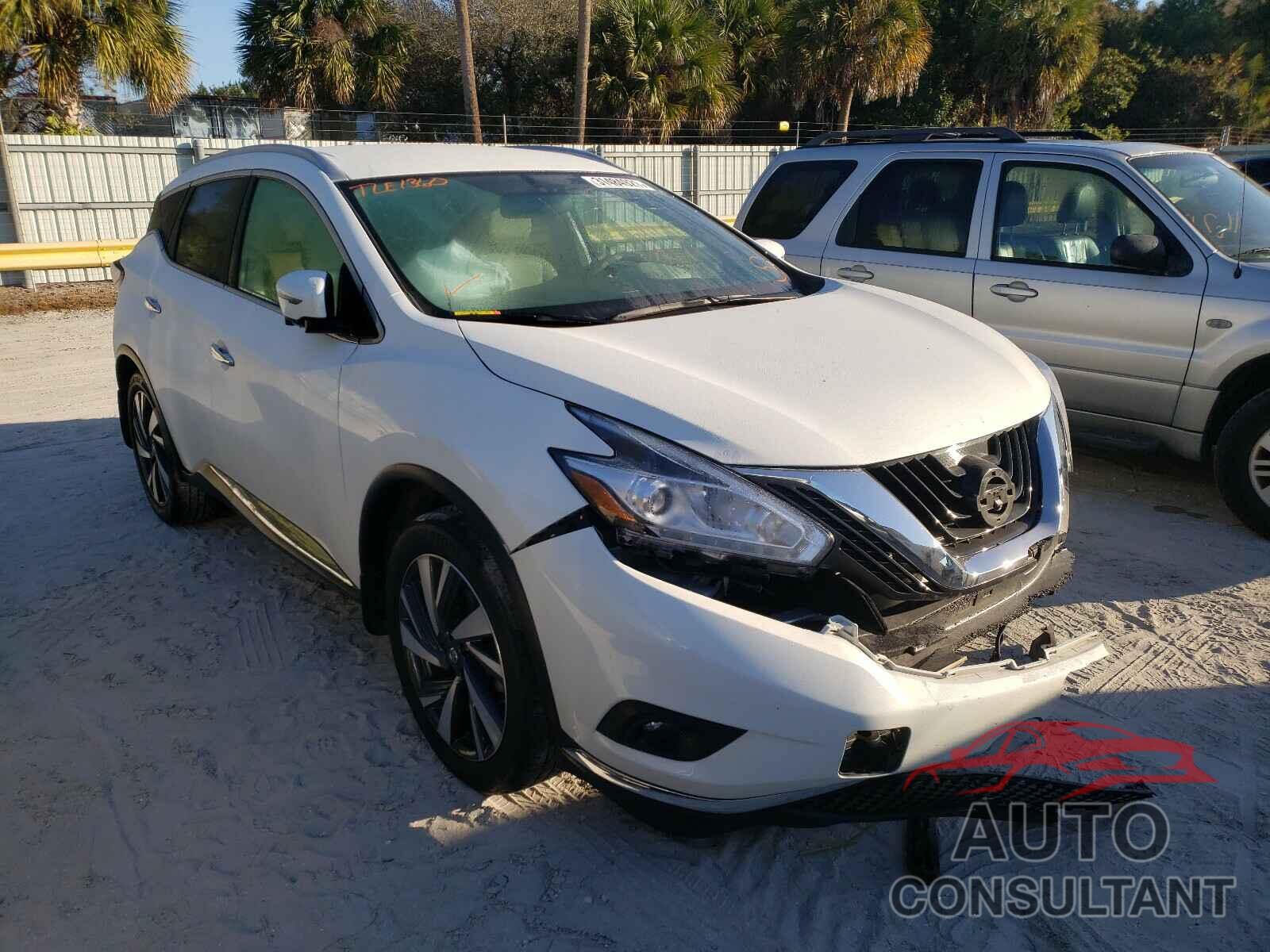 NISSAN MURANO 2016 - 5N1AZ2MH6GN158048