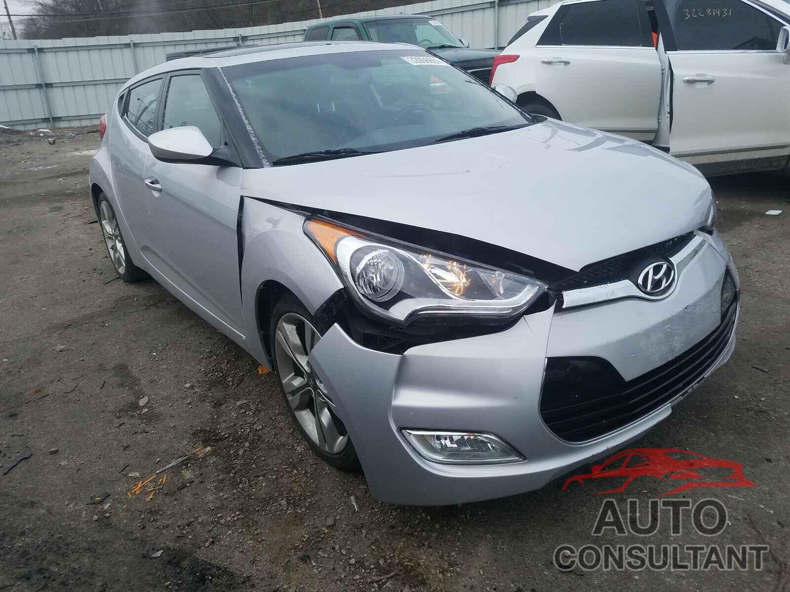 HYUNDAI VELOSTER 2017 - KMHTC6AD3HU317439