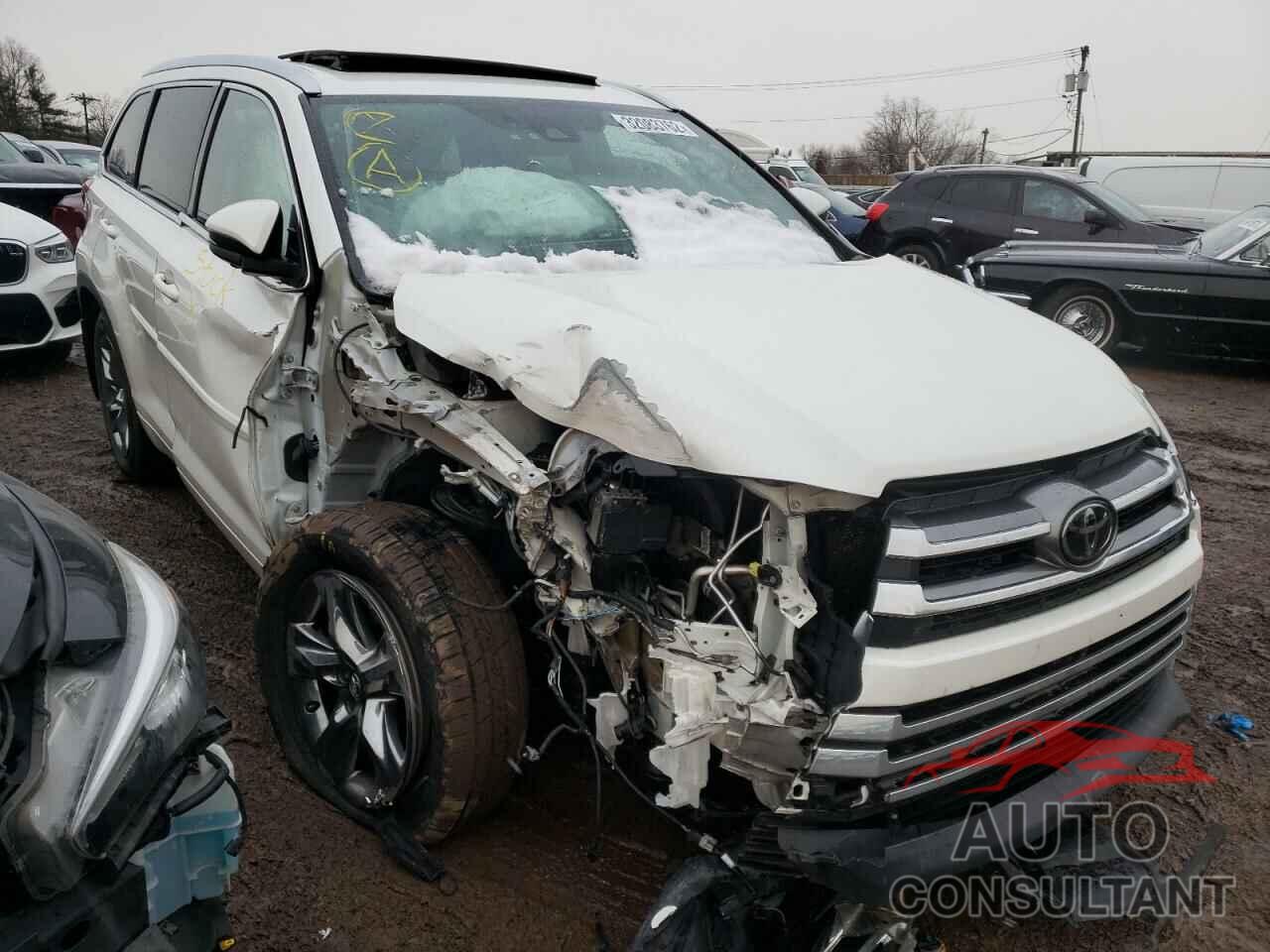 TOYOTA HIGHLANDER 2017 - 5TDDZRFH5HS480795