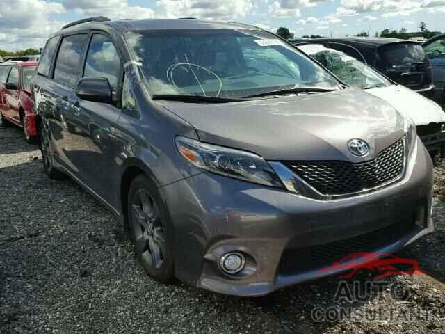 TOYOTA SIENNA 2015 - 5TDXK3DC4FS571091