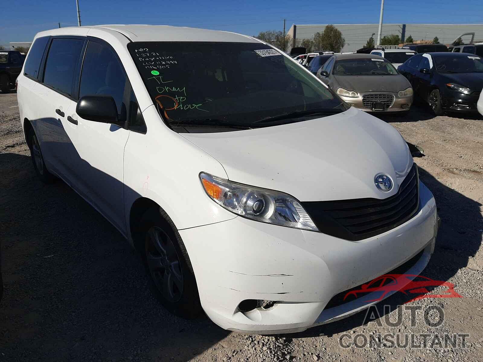 TOYOTA SIENNA 2017 - 5TDZZ3DC6HS828386