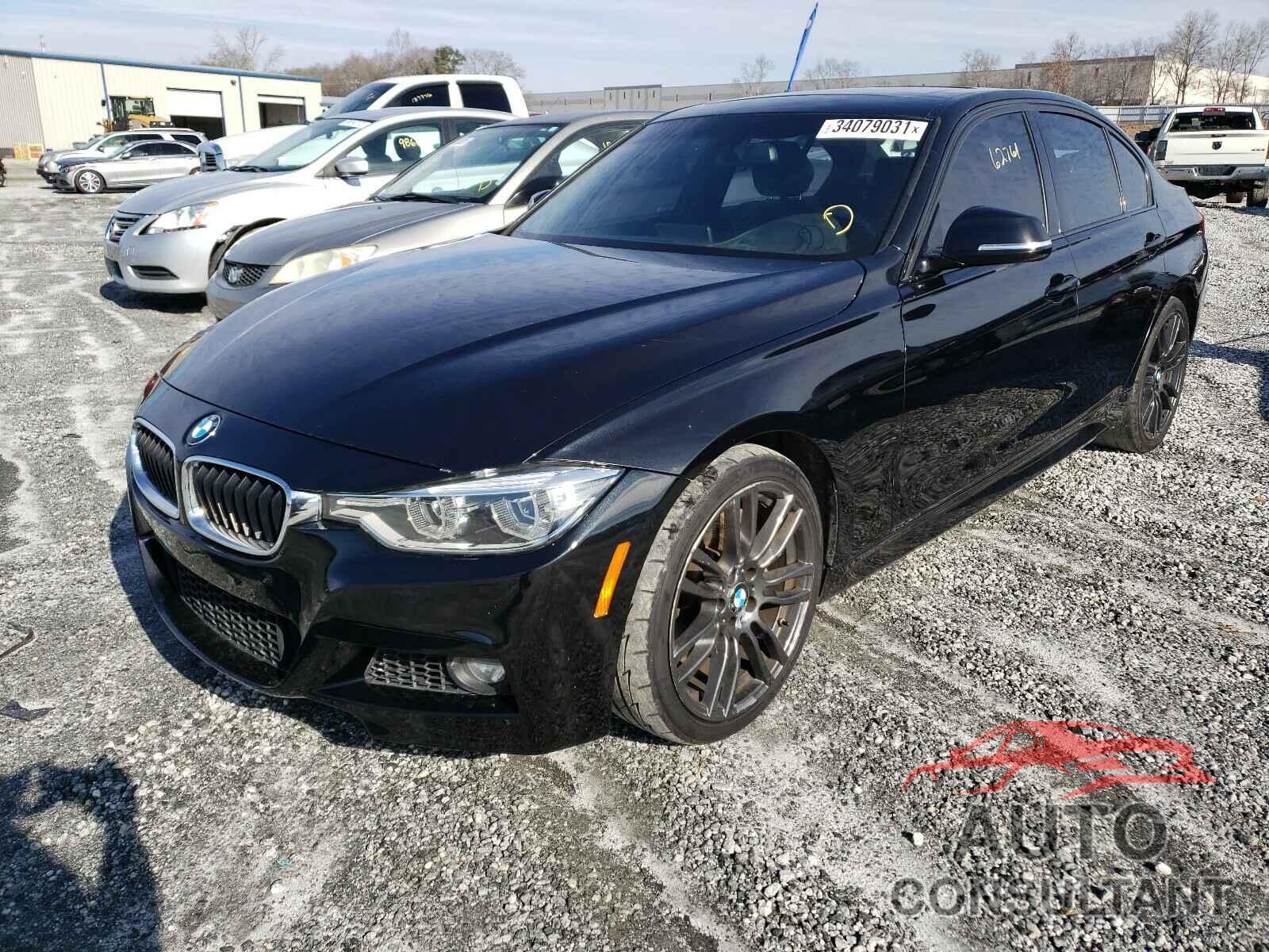 BMW 3 SERIES 2016 - WBA8B3G53GNT62253