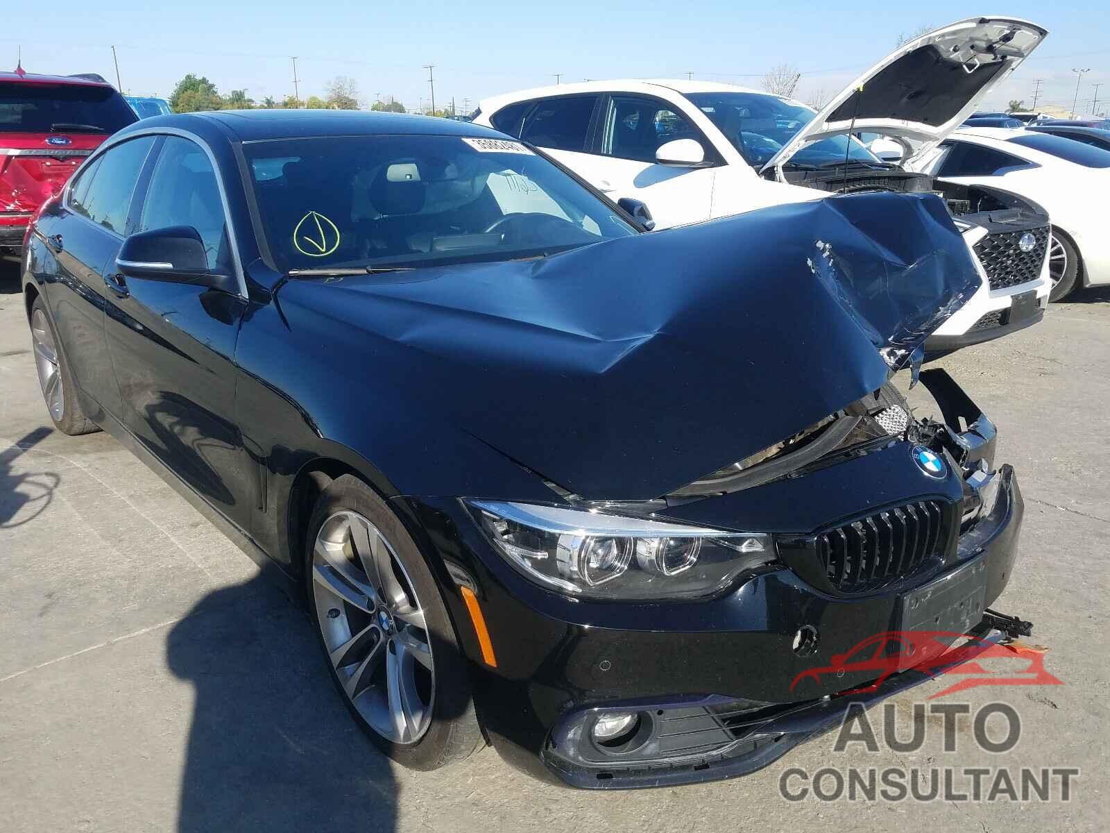 BMW 4 SERIES 2018 - WBA4J1C53JBM11908