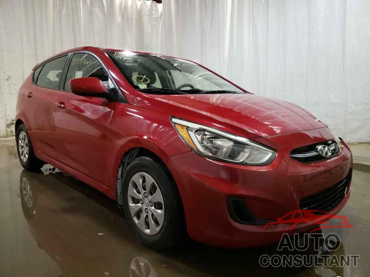 HYUNDAI ACCENT 2017 - KMHCT5AE8HU352576