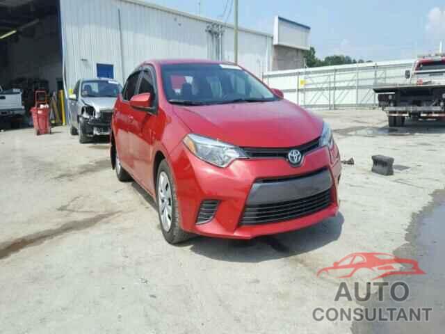 TOYOTA COROLLA 2016 - 2T1BURHE1GC620163