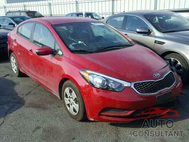 KIA FORTE 2015 - KNAFX4A63F5346956