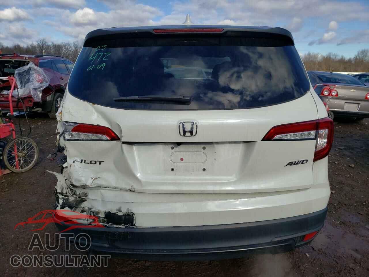 HONDA PILOT 2019 - 5FNYF6H17KB061187
