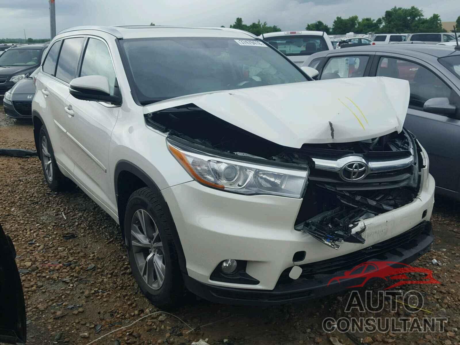 TOYOTA HIGHLANDER 2015 - 5TDJKRFH2FS204787