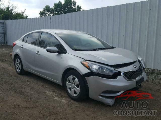 KIA FORTE 2016 - KNAFK4A6XG5536124