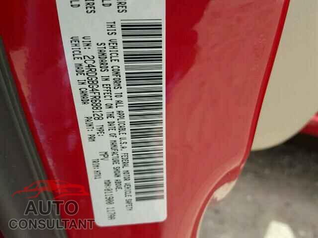 DODGE CARAVAN 2015 - 2C4RDGBG4FR688128