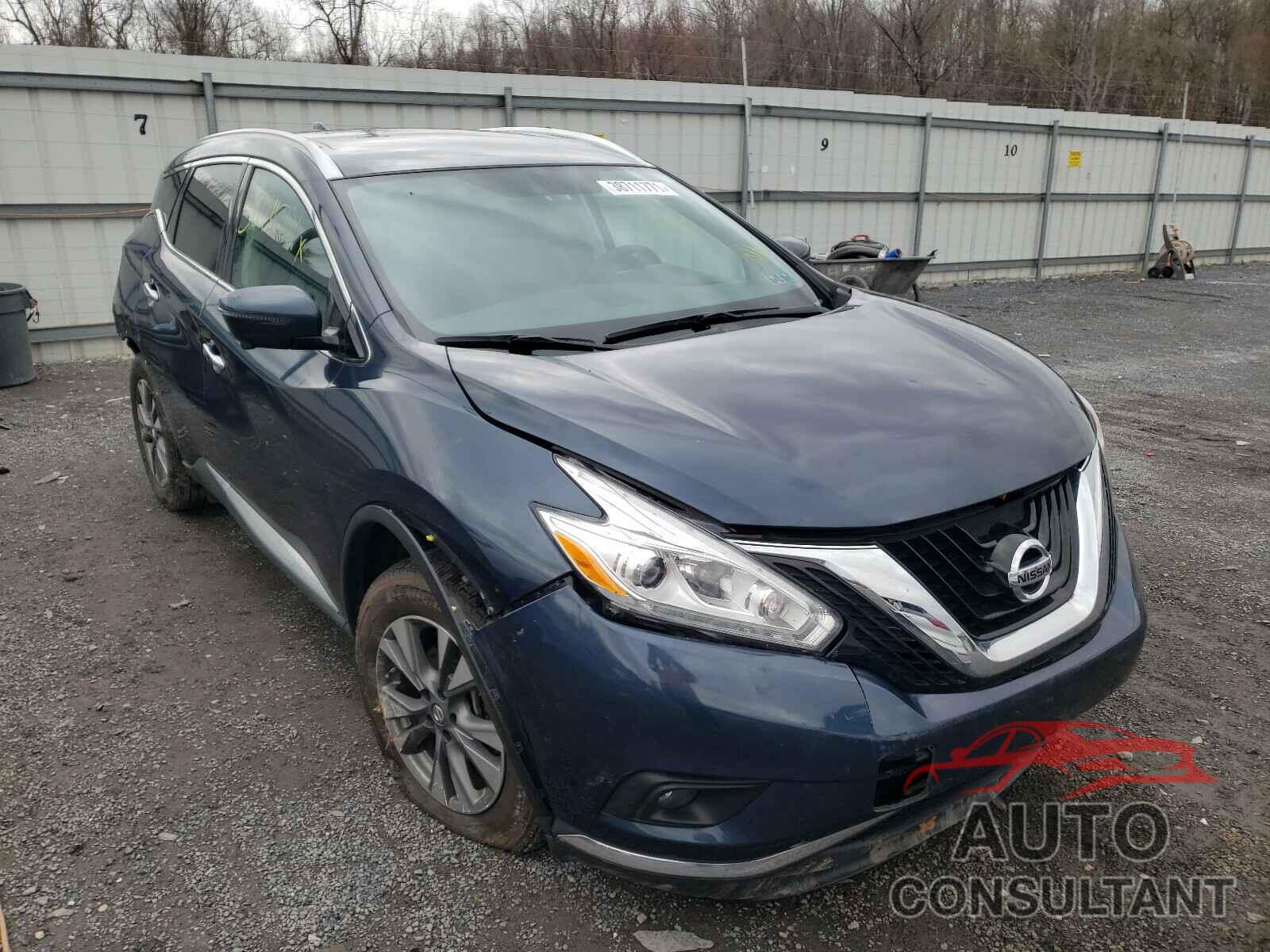 NISSAN MURANO 2016 - 5N1AZ2MH6GN172094