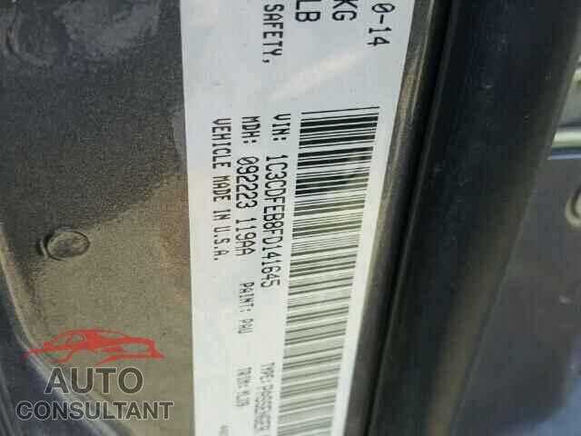 DODGE DART 2015 - 1C3CDFEB8FD141645