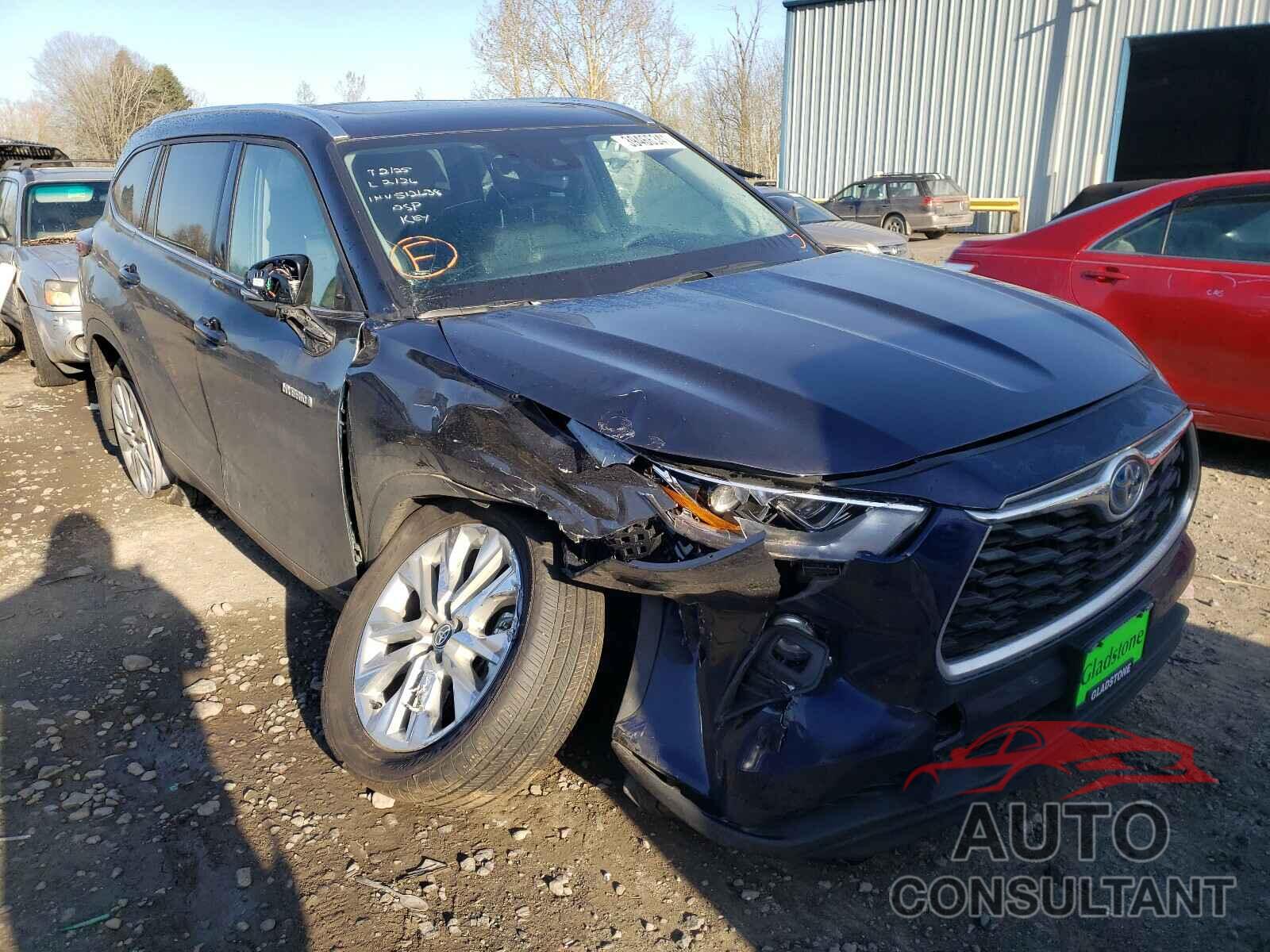 TOYOTA HIGHLANDER 2021 - 5TDDBRCH7MS026342