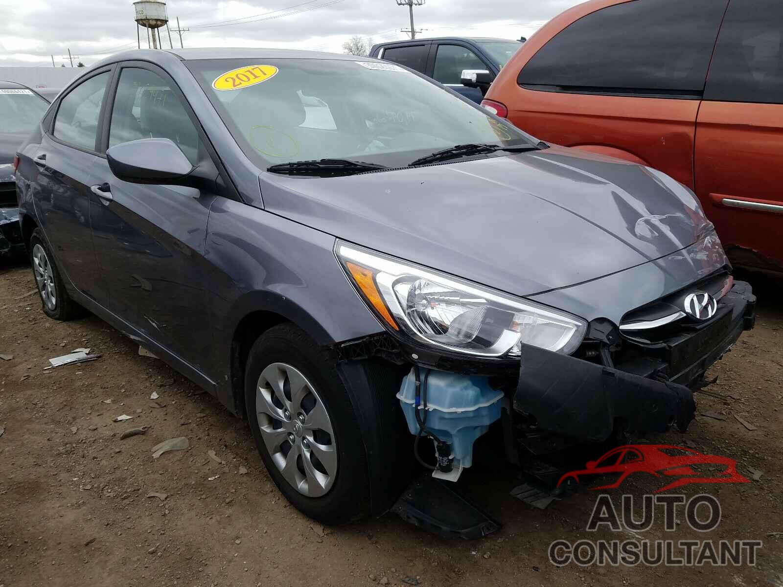 HYUNDAI ACCENT 2017 - KMHCT4AE8HU215745