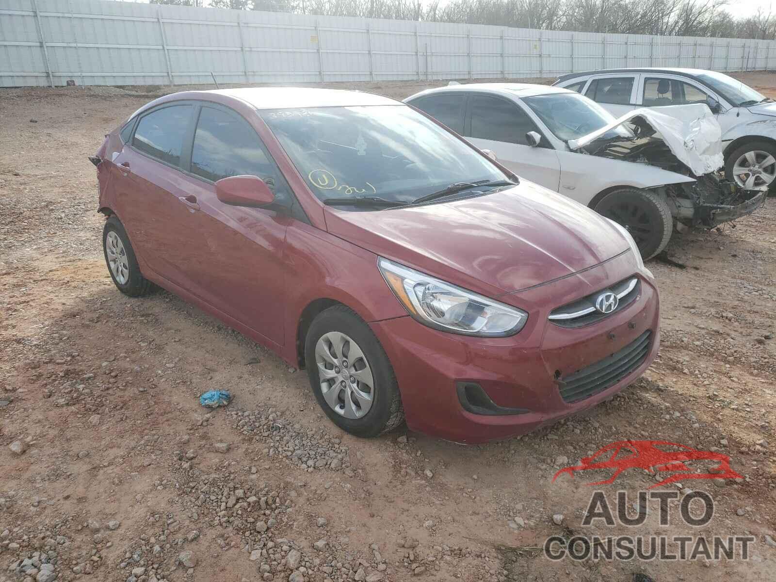HYUNDAI ACCENT 2017 - KMHCT4AE9HU393986